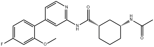化合物AZ5576 结构式