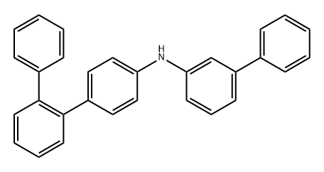 N-([1,1'-联苯]-3-基)-[1,1':2',1''-三联苯]-4-胺 结构式