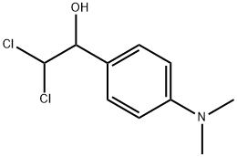 2,2-Dichloro-1-(4-(dimethylamino)phenyl)ethanol 结构式