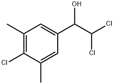 2,2-Dichloro-1-(4-chloro-3,5-dimethylphenyl)ethanol 结构式