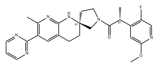 化合物 PF-07258669 结构式