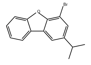 Dibenzofuran, 4-bromo-2-(1-methylethyl)- 结构式