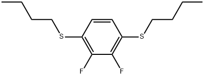 1,4-Bis(butylthio)-2,3-difluorobenzene 结构式