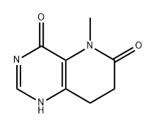 5-甲基-3,5,7,8-四氢吡啶并[3,2-D]嘧啶-4,6-二酮 结构式