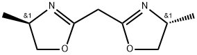 双((R)-4-甲基-4,5-二氢恶唑-2-基)甲烷 结构式
