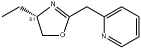 (S)-4-乙基-2-(吡啶-2-基甲基)-4,5-二氢恶唑 结构式
