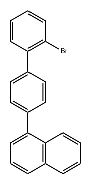 1-(2'-溴-[1,1'-联苯]-4-基)萘 结构式