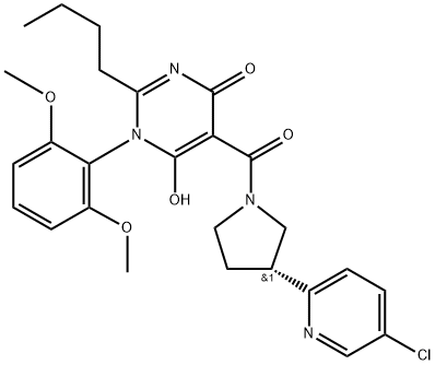 化合物 APJ RECEPTOR AGONIST 3 结构式