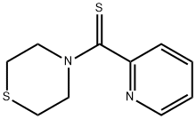 2-吡啶基- 4-硫代吗啉基甲硫醇 结构式