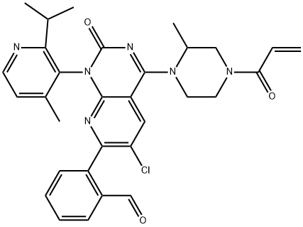 化合物 KRAS G12C INHIBITOR 49 结构式