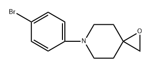 6-(4-溴苯基)-1-氧杂-6-氮杂螺[2.5]辛烷 结构式