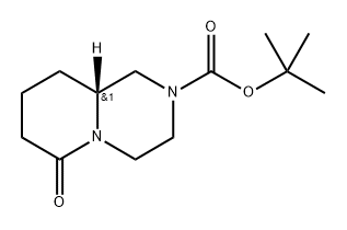 (R)-6-氧代-八氢吡啶并[1,2-A]吡嗪-2-羧酸叔丁酯 结构式