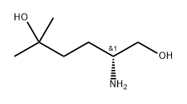 (R)-2-氨基-5-甲基己烷-1,5-二醇 结构式