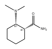 (1R,2S)-2-(二甲氨基)环己烷甲酰胺 结构式