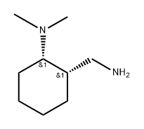 (1S,2S)-2-(氨基甲基)-N,N-二甲基环己胺 结构式