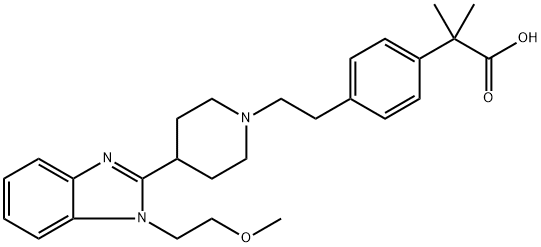 比拉斯汀杂质12 结构式