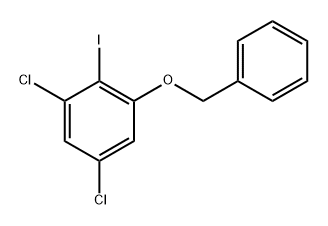 1-(benzyloxy)-3,5-dichloro-2-iodobenzene 结构式