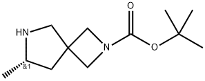 (S)-7-甲基-2,6-二氮螺环[3.4]辛烷-2-羧酸叔丁酯 结构式