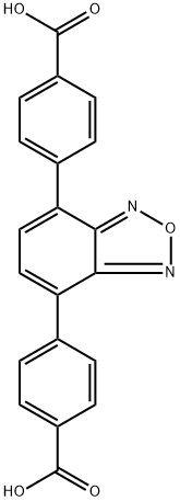4,7-(4-carboxyphenyl)-2,1,3-benzoxadiazole 结构式