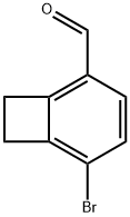 5-溴双环[4.2.0]辛-1(6),2,4-三烯-2-甲醛 结构式