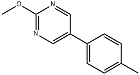 2-Methoxy-5-(p-tolyl)pyrimidine 结构式