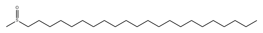 1-二十二烷基甲基亚砜 结构式