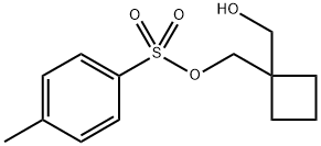 (1-(羟甲基)环丁基)甲基4-甲基苯磺酸盐 结构式