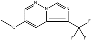 3-甲氧基-5-(三氟甲基)咪唑并[1,5-B]哒嗪 结构式