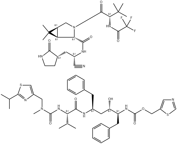 Paxlovid 结构式