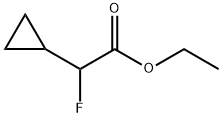 Cyclopropyl-fluoro-acetic acid ethyl ester 结构式