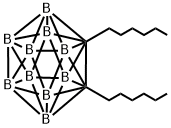 1,2-Dihexyl-o-carborane 结构式