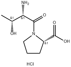 H-THR-PRO-OH · HCL 结构式