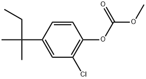 Carbonic acid, 2-chloro-4-tert-pentylphenyl methyl ester 结构式