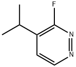 3-氟-4-异丙基哒嗪 结构式
