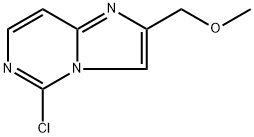 5-氯-2-(甲氧甲基)咪唑并[1,2-C]嘧啶 结构式