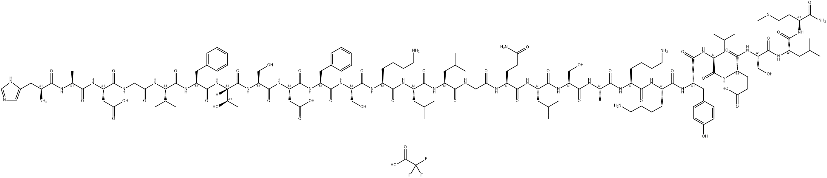 PHI 27 (HUMAN)三氟乙酸盐 结构式