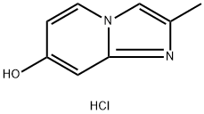 2-甲基咪唑并[1,2-A]吡啶-7-醇盐酸盐 结构式