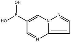 吡唑并[1,5-A]嘧啶-6-基硼酸 结构式