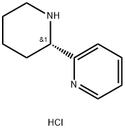 (S)-2-(哌啶-2-基)吡啶盐酸盐 结构式