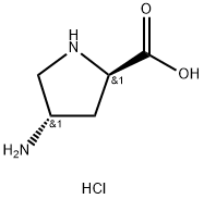 (2R,4S)-4-氨基吡咯烷-2-羧酸二盐酸盐 结构式
