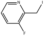 3-Fluoro-2-(iodomethyl)pyridine 结构式