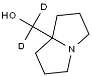 (六氢-1H-吡咯嗪-7A-基)甲醇-D2 结构式