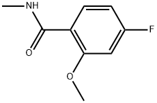 4-Fluoro-2-methoxy-N-methylbenzamide 结构式