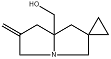 (6'-亚甲基二氢-1'H,3'H-螺环[环丙烷-1,2'-吡咯嗪]-7A'(5'H)-基)甲醇 结构式