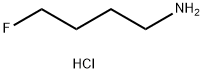 4-fluorobutan-1-amine hydrochloride 结构式