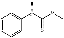 Benzeneacetic acid, α-methyl-, methyl ester, (αS)- 结构式