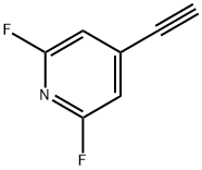 4-Ethynyl-2,6-difluoropyridine 结构式