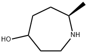(7R)-六氢-7-甲基-1H-氮杂-4-醇 结构式