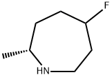 (2R)-5-氟六氢-2-甲基1H氮杂 结构式
