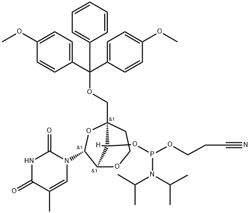 ENA-T PHOSPHORAMIDITE 结构式